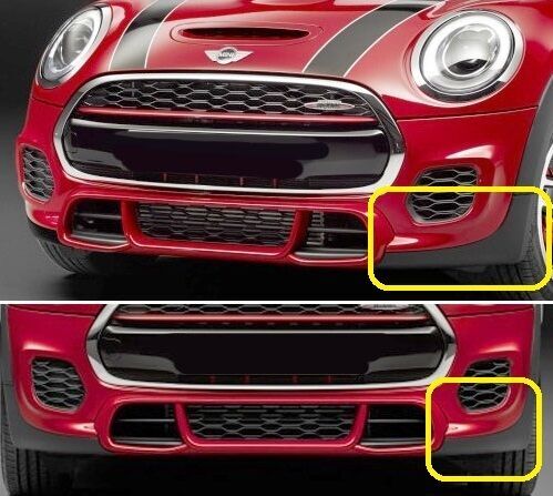MINI NEW GENUINE F55 F56 F57 COOPER S FRONT LOWER SPOILER LEFT N/S 51117337813 - Image 2