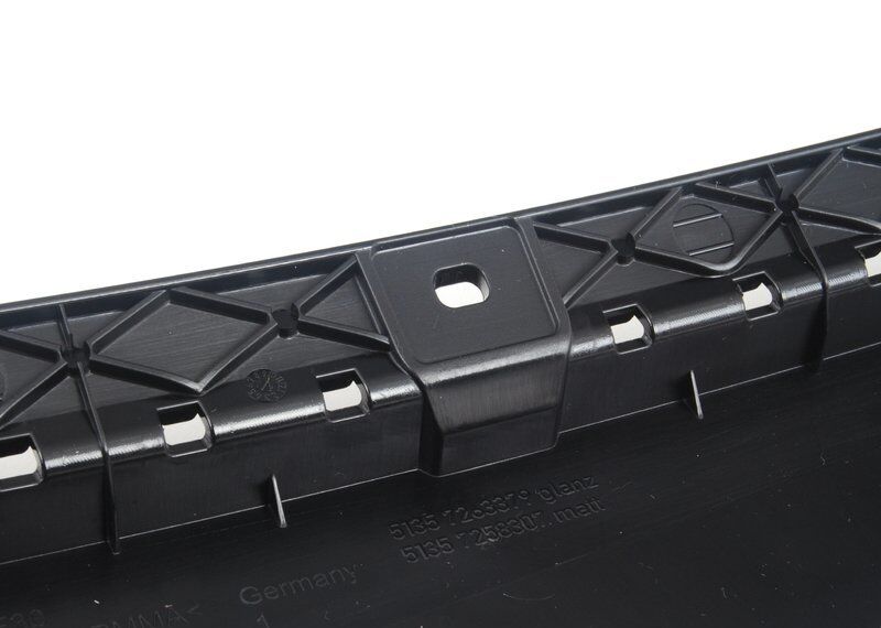 BMW NEW GENUINE F30 F31 12-17 REAR EXTERIOR GLOSS N/S LEFT DOOR B-PILLAR PANEL 51357263379 - Image 3