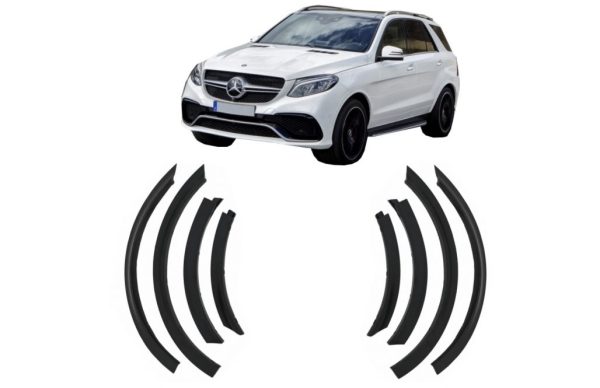 Fender Flares Wheel Arches suitable for Mercedes GLE W166 SUV (2015-Up) Design - Image 6