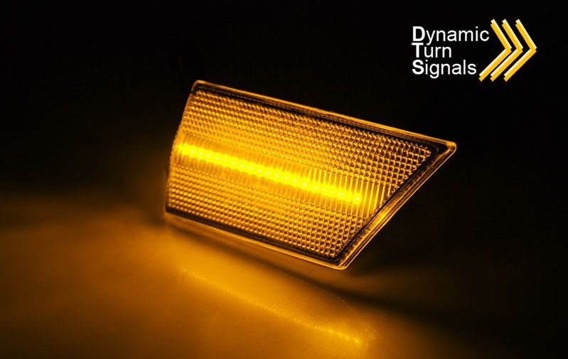 SIDE TURN SIGNALS WHITE LED SEQ fits OPEL SIGNUM 2002 - 2008 - Image 2