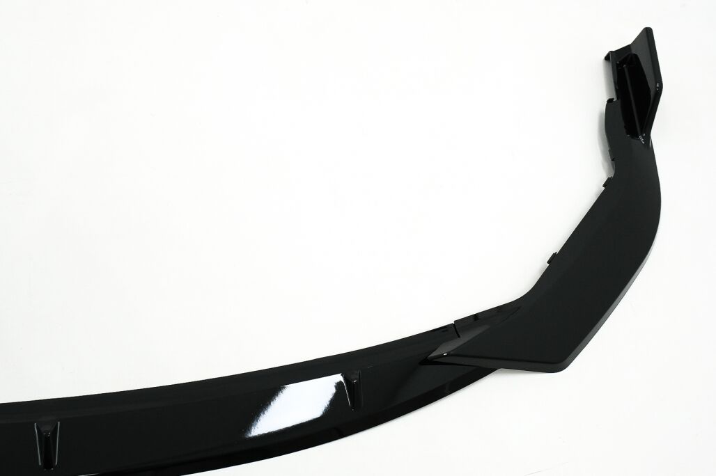 Front Bumper Spoiler Lip suitable for Toyota Corolla XII (2019-Up) Piano Black - Image 6