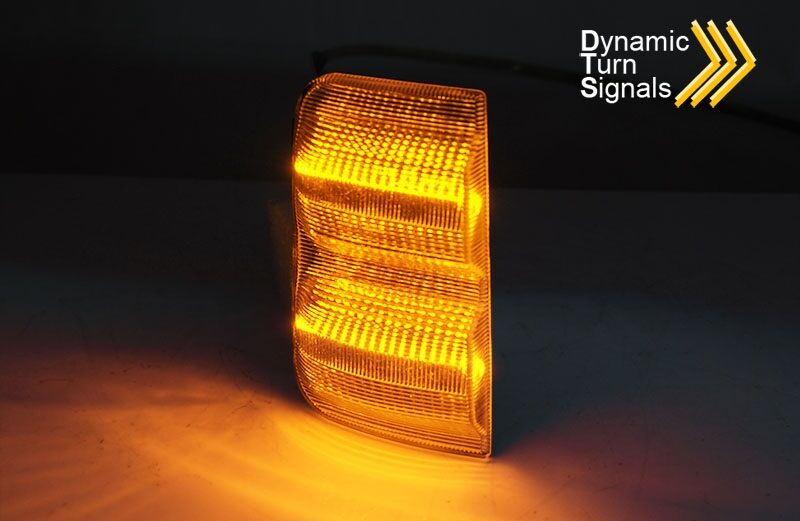 SIDE TURN MARKERS IN THE MIRROR WHITE LED SEQ fits Citroen Jumper II 2006-2018 - Image 2