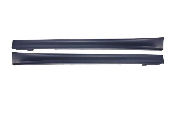 Side Skirts with Add-on Lip Extensions suitable for BMW 3 Series F30 F31 Sedan Touring (2011-2018) M3 Design - Image 2