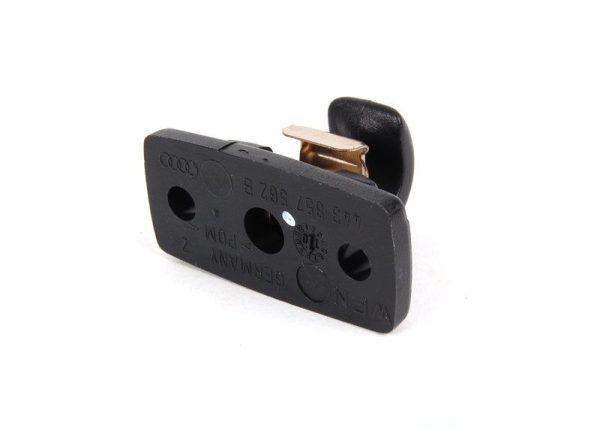 NEW GENUINE AUDI A3 A4 A5 Q5 TT SUN VISOR CLIP HOLDER BLACK 443857561H4PK - Image 2
