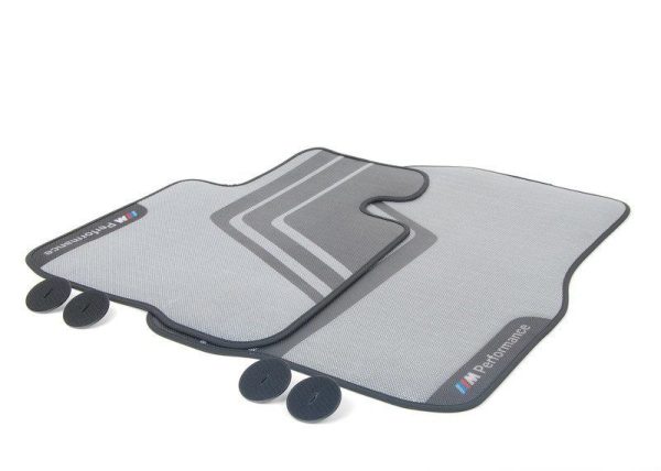 BMW NEW GENUINE 4 SERIES F32 F33 F36 M PERFORMANCE FRONT FLOOR MATS LHD 51472407305 - Image 6