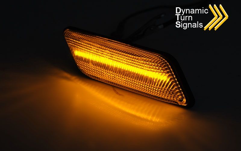 SIDE TURN MARKERS WHITE LED SEQ fits BMW Z3 1996 - 2002 COUPE / ROADSTER - Image 2