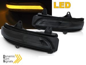 SIDE TURN MARKERS IN THE MIRROR SMOKE LED SEQ fits TOYOTA LAND CRUISER 150 09-