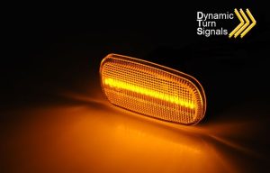 SIDE TURN MARKERS WHITE LED SEQ fits TOYOTA LAND CRUISER 120 03-09