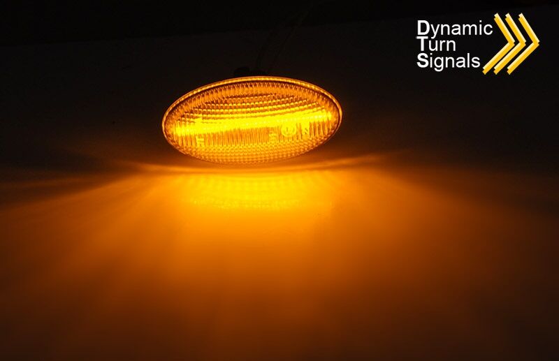 SIDE TURN MARKERS WHITE LED SEQ fits CITROEN C2 2003 - 2009 - Image 2