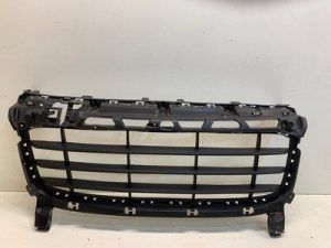 GENUINE PORSCHE CAYENNE GTS TURBO FRONT BUMPER UPPER CENTER GRILLE TRIM SATIN 958505683509B9