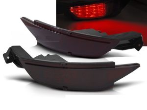 REAR FOG LIGHTS LED RED SMOKE FOR FORD FIESTA MK7 08-16