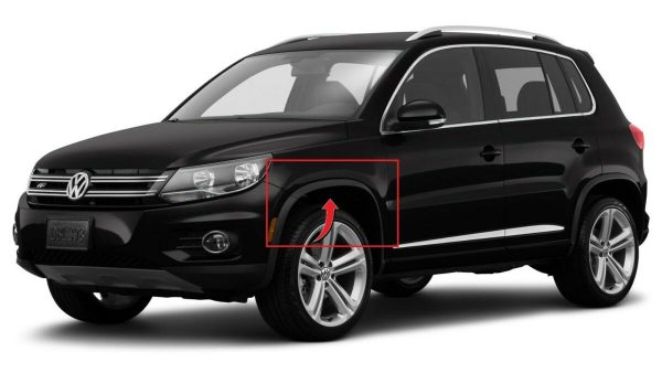 NEW GENUINE VOLKSWAGEN VW TIGUAN WHEEL HOUSING LINER RIGHT O/S 5N0809410 - Image 2