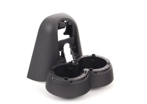 NEW MINI R60 SINCE 13/07 REAR CUP HOLDER LOWER PART FITS WITHOUT ARMREST 51169812555