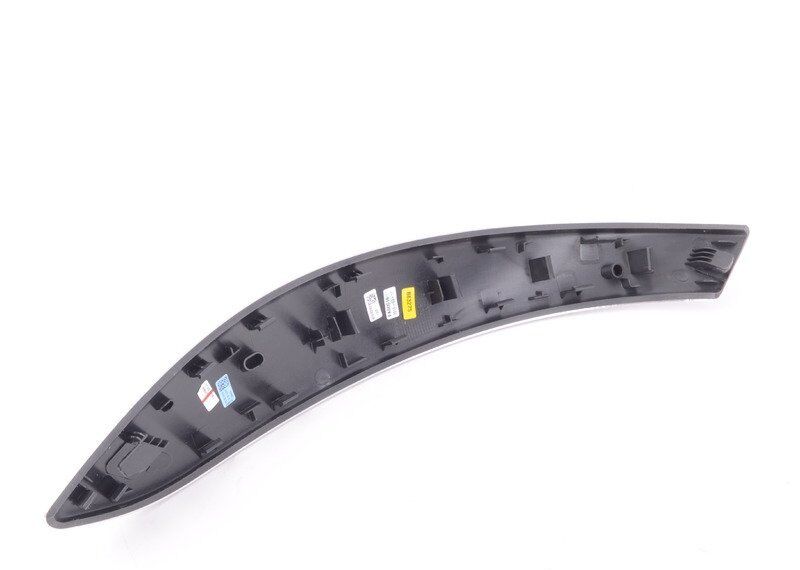 BMW NEW GENUINE F30 F31 F34 F36 FRONT LEFT DOOR TRIM PULL HANDLE TRIM ALUMINIUM 51418064249 - Image 3