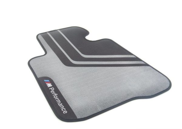 BMW NEW GENUINE 4 SERIES F32 F33 F36 M PERFORMANCE FRONT FLOOR MATS LHD 51472407305 - Image 4