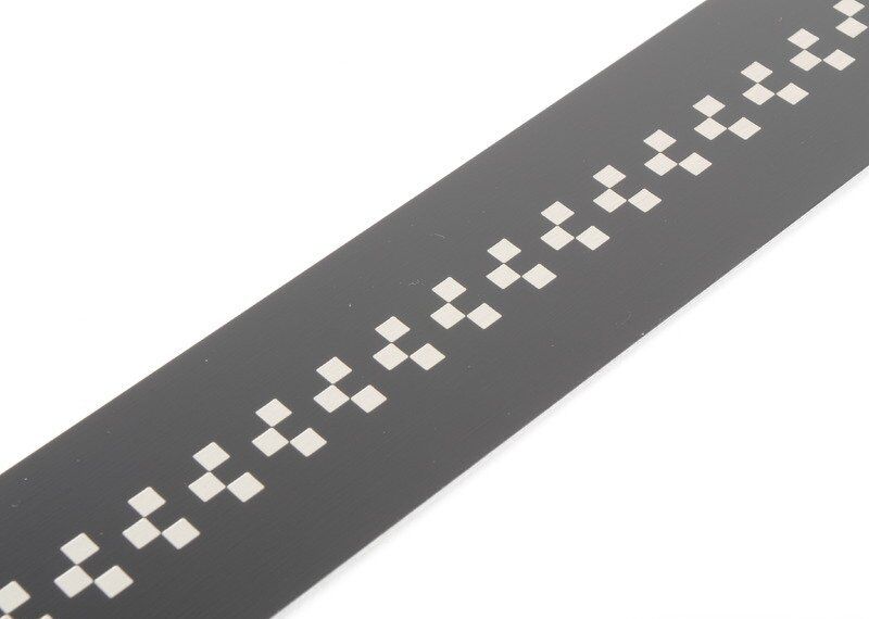 FOR MINI NEW GENUINE R55 R56 R57 R58 R59 JCW BLACK METAL DOOR ENTRY STRIP 51477406651 - Image 4