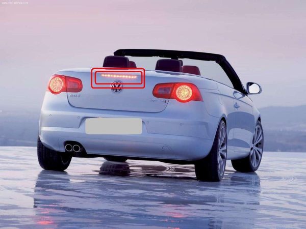 VOLKSWAGEN EOS FACELIFT 2011-2016 NEW GENUINE REAR THIRD STOP LIGHT 1Q0945097B - Image 2