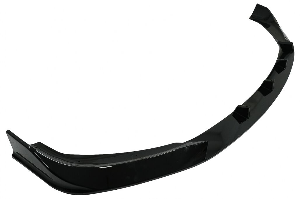 Front Bumper Spoiler Lip suitable for BMW X1 SUV F48 Pre-LCI (2015-2019) Piano Black - Image 10