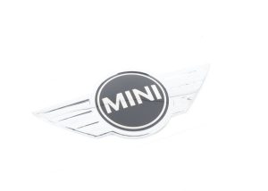 MINI NEW GENUINE F54 CLUBMAN FRONT HOOD EMBLEM BADGE LABEL STICKER 51147351370