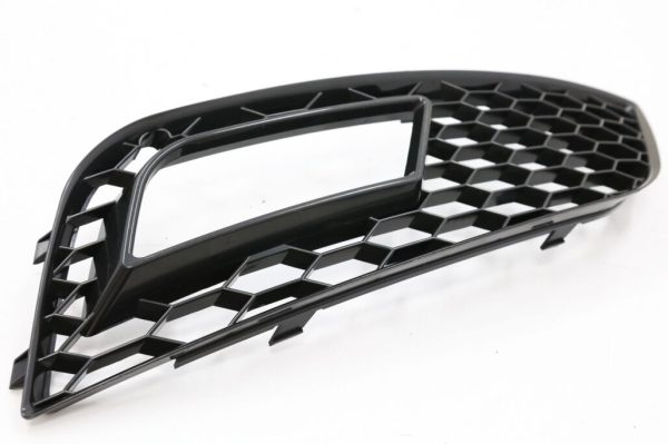 Fog Lamp Covers suitable for Audi A4 B8 Facelift (2012-2015) RS4 Design Black - Image 4
