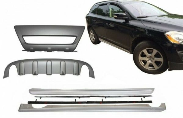 Kit Off-road Skid Plates and Side Skirts suitable for Volvo XC60 (2008-2013) R Look - Image 15
