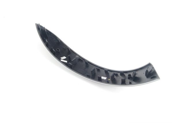 BMW NEW OEM F30 F31 F34 F36 FRONT RIGHT DOOR TRIM PULL HANDLE BRUSHED ALUMINIUM 51417260082 - Image 3
