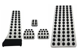 Kit of Pedal Footrest suitable for Mercedes C-class W204 (2007-2014) Mercedes E-class W211 (2002-2009) Mercedes GLK (2008-2015) Manual