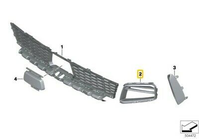 NEW GENUINE BMW 1 SERIES F40 M135i FRONT BUMPER AIR INTAKE GRILL BOTH SIDES KIT 51748075624+51748075623 - Image 2