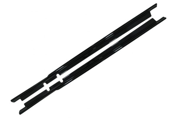 Side Skirts Extensions suitable for Seat Leon Mk4 (2020-up) Piano Black - Image 2