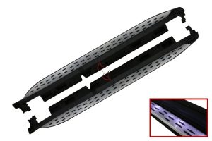 Running Boards suitable for Mercedes GL-Class X166 (2012-2015) GLS-Class Facelift (2016-2018) Side Steps with LED Courtesy Light