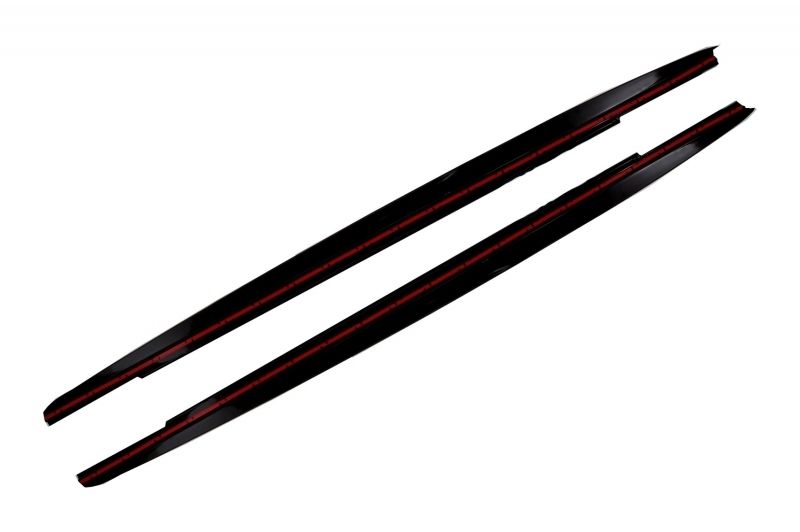 Bumper Spoiler Lip with Diffuser and Side Skirts Extension suitable for BMW 5 Series G30 Limousine G31 Touring (2017-2019) M Sport Design - Image 8