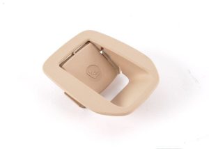 BMW NEW GENUINE 3 E92 06-13 REAR SEAT CREAM BEIGE ISOFIX MOUNT COVER 52206970746