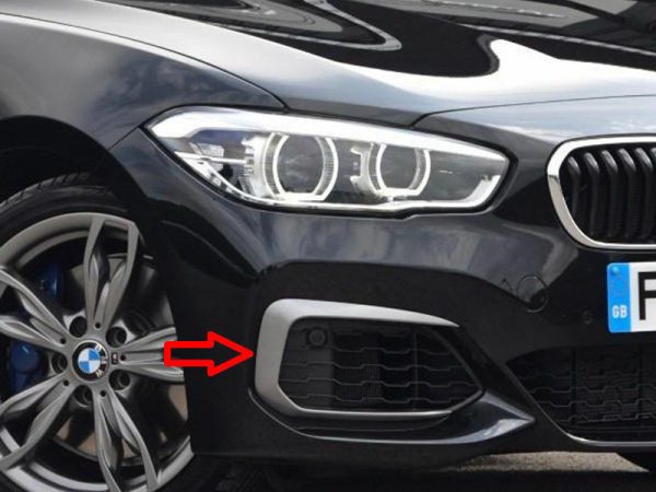 BMW NEW GENUINE 1 SERIES F20 F21 LCI M FRONT GRILLE TRIM CLASP RIGHT O/S 51118070324 - Image 2