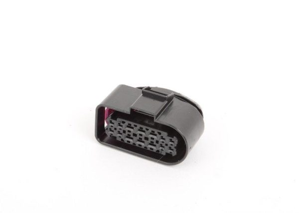 NEW GENUINE AUDI VOLKSWAGEN SEAT HEADLIGHT WIRING 14PIN CONNECTOR PLUG 3C0973737 - Image 3