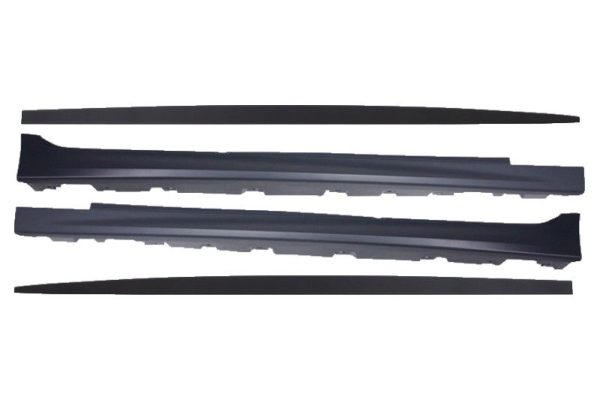Side Skirts with Extensions suitable for BMW F10 F11 Sedan Touring (2011-up) M5 / M-Performance Design