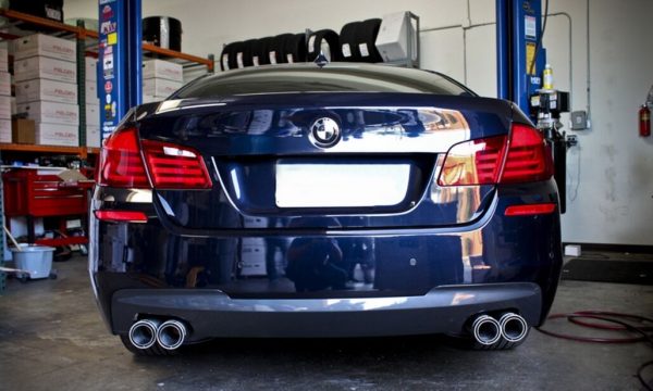 Complete Exhaust System suitable for BMW 5 Series F10 (2011-2016) Petrol 1.6/2.0 L 520i N2B20/NB20B16 / 528i NB20B20 Turbocharged I4 Twin Double Exhaust Pipes M5 M Sport Design with Valvetronic - Image 18