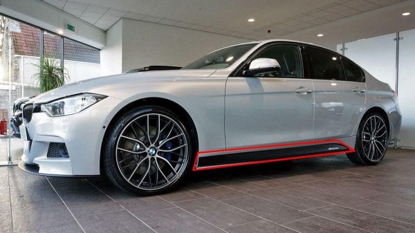 BMW NEW GENUINE F30 F31 M PERFORMANCE SIDE ROCKER FILM DECAL LEFT+RIGHT 51192240983 - Image 5