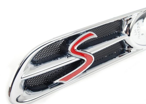 NEW GENUINE MINI R52 S R53 S WING FENDER SIDE MARKER CHROME TRIM LEFT N/S 51137114733 - Image 6