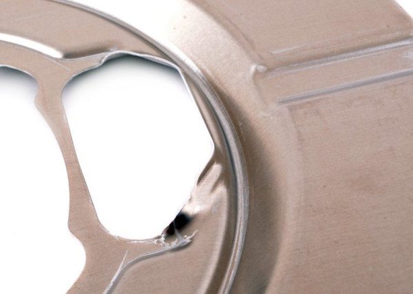 GENUINE BMW 5 6 E60 E63 REAR BRAKE DISC BACK PROTECTION PLATE RIGHT O/S 34216760854 - Image 3