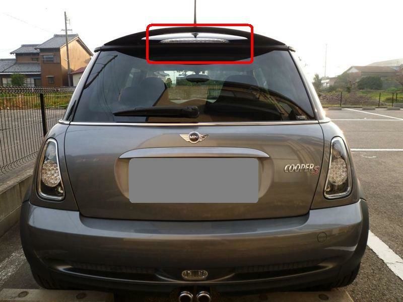 NEW GENUINE MINI COOPER R50 R53 01-08 REAR THIRD WHITE STOP LAMP LIGHT 63256935790 - Image 2