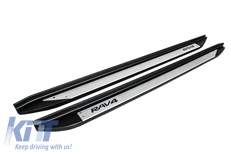 Running Boards Side Steps suitable for TOYOTA RAV4 (XA30) (2009-2012) OEM Design - Image 4