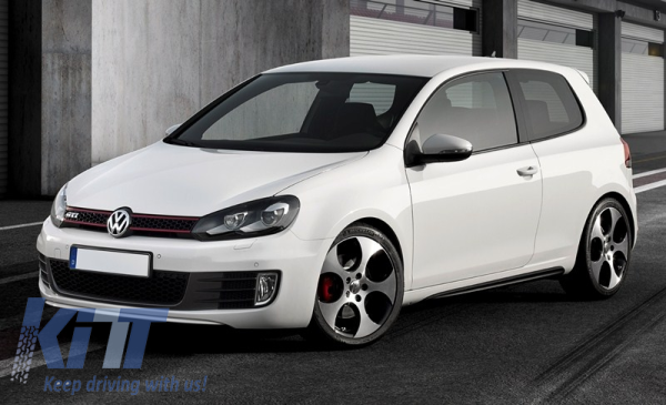 Side Skirts suitable for VW Golf 6 VI Mk6 (2008-2014) GTI Look - Image 6