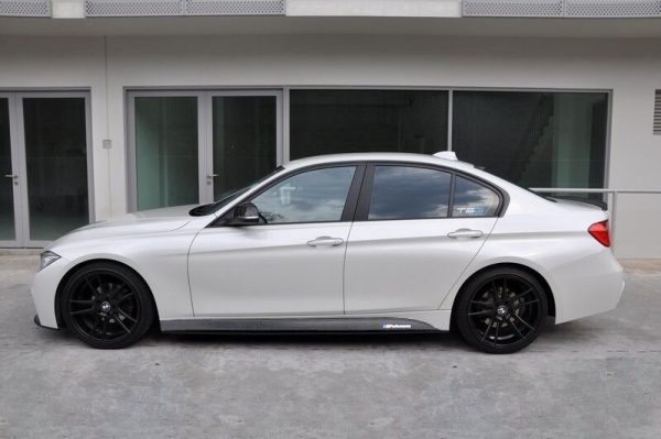 Side Decals Sticker Vinyl Dark Grey suitable for BMW 3 Series F30 F31 (2011-Up) M-Performance Design - Image 7