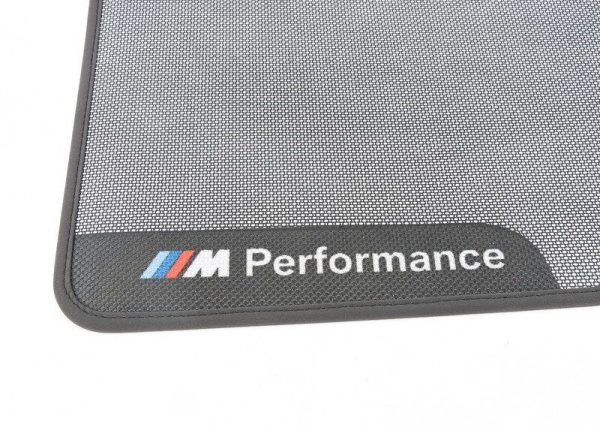 BMW NEW GENUINE X3 X4 F25 F26 M PERFORMANCE RUBBER FLOOR MATS LHD FRONT + REAR 51472407302 + 51472407307 - Image 5