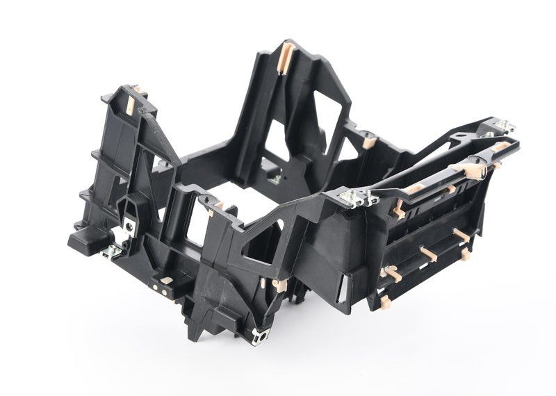 NEW GENUINE AUDI A3 2004 - 2013 CENTER CONSOLE DOUBLE DIN FRAME CAGE 8P0858005D - Image 8