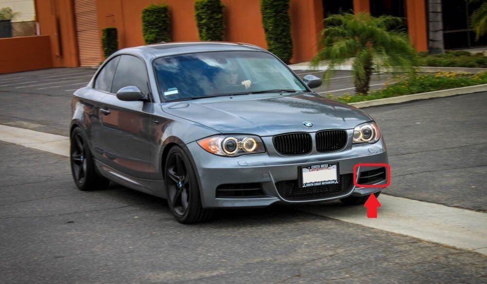 BMW NEW GENUINE 1 SERIES E82 E88 M SPORT FRONT BUMPER LEFT N/S GRILLE 51118045921 - Image 5