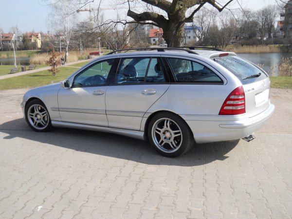 C55 ANG Sport style Sideskirts For Mercedes W203 04-07 Facelift - Image 8