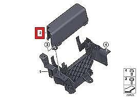 NEW OEM MINI R55 R56 R57 LCI R58 R60 R61 CONTROL UNIT COVER 12142754564 - Image 2