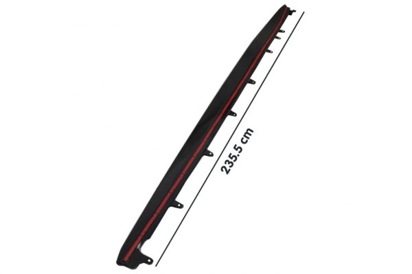 Side Skirts Extension suitable for BMW 5 Series G38 Long Wheel Base Saloon (2017-up) M Performance Design Piano Black - Image 7