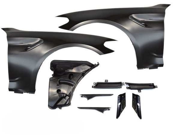 FENDERS SPORT STYLE WITH SIDE VENT BLACK fits BMW G30 G31 17-20 - Image 2